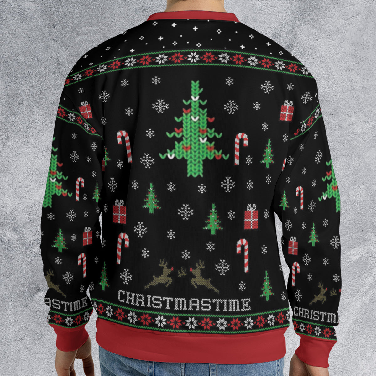 Ugly Christmas Sweatshirt - 8HXUVNM3