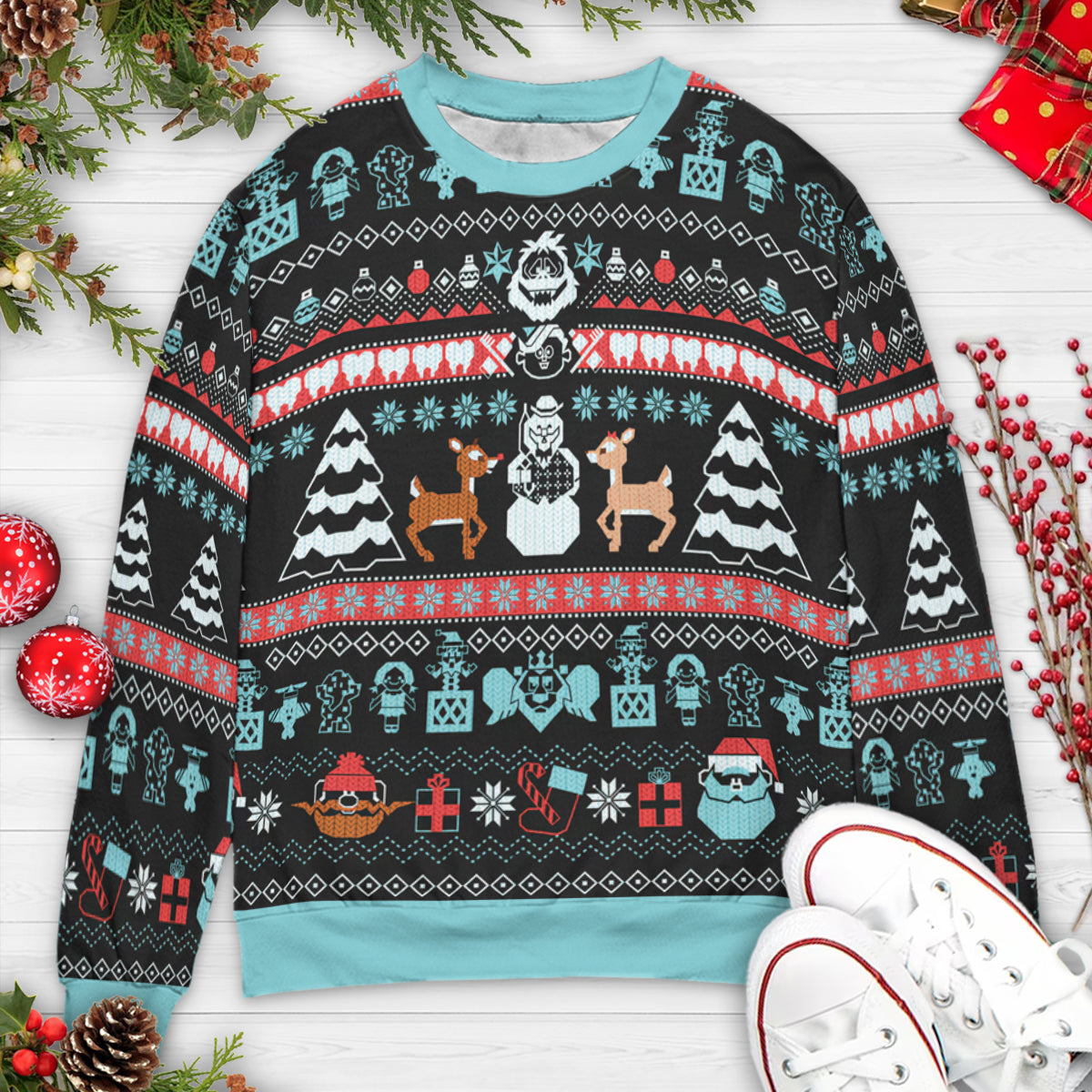 Ugly Christmas Sweatshirt - NWZDMHA6