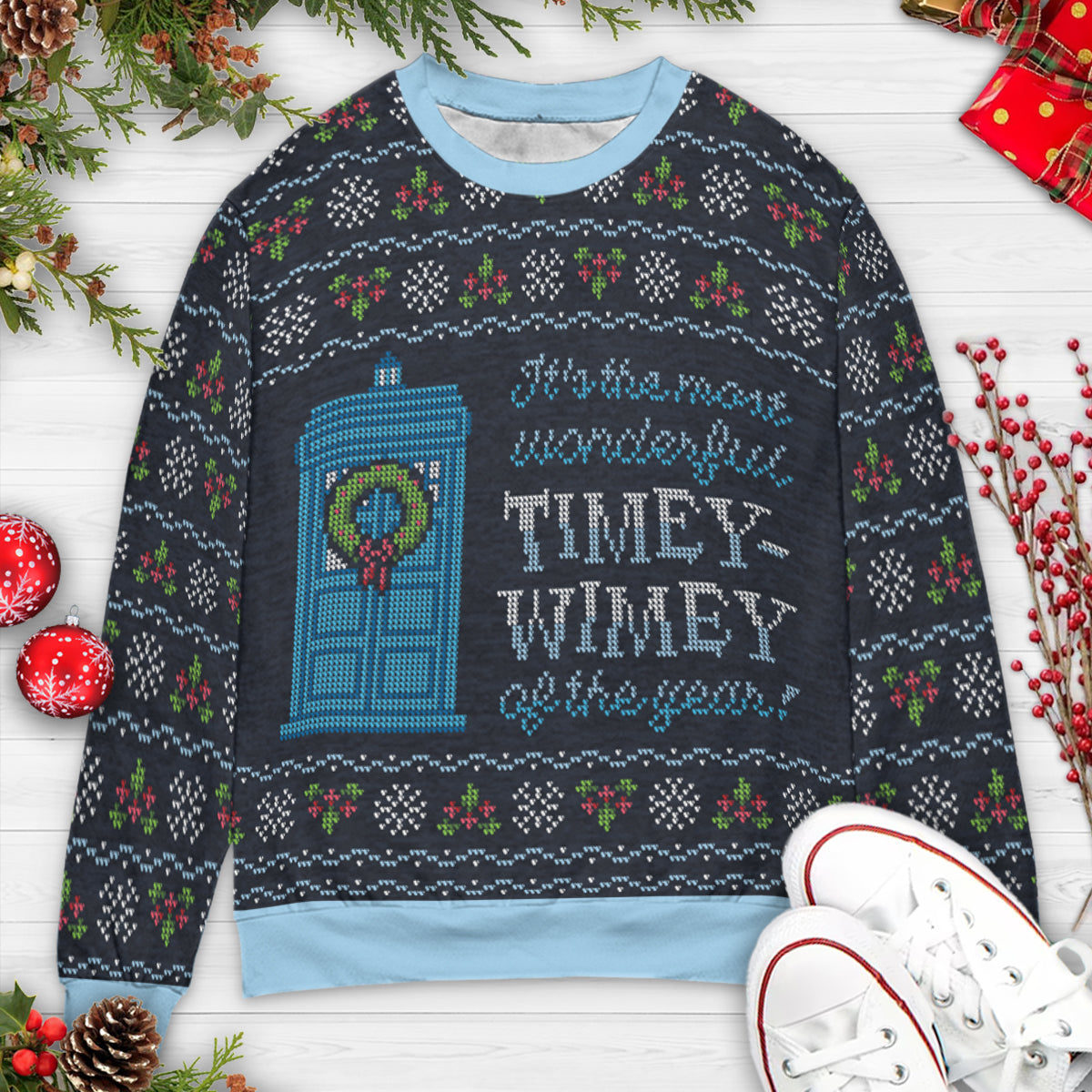 Ugly Christmas Sweatshirt - EDMMMM7T