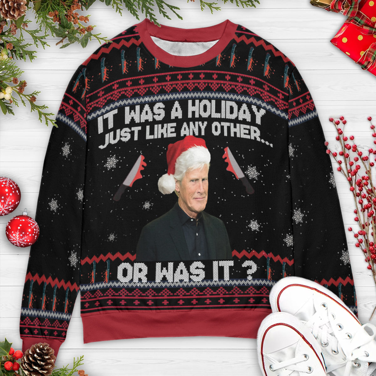 Ugly Christmas Sweatshirt - 2QNSK9ZZ