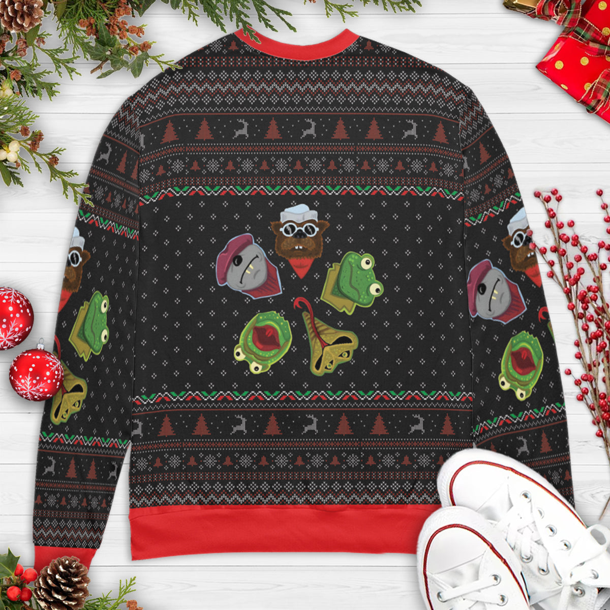 Ugly Christmas Sweatshirt - CQFUJ4BK