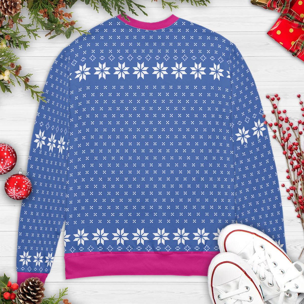 Ugly Christmas Sweatshirt - DHQ6AC59