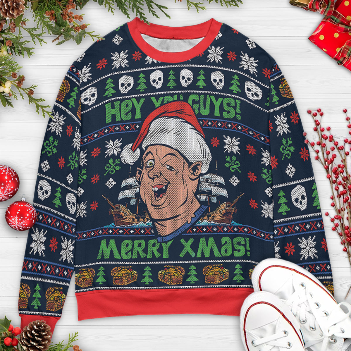 Ugly Christmas Sweatshirt - 68HJ52N3