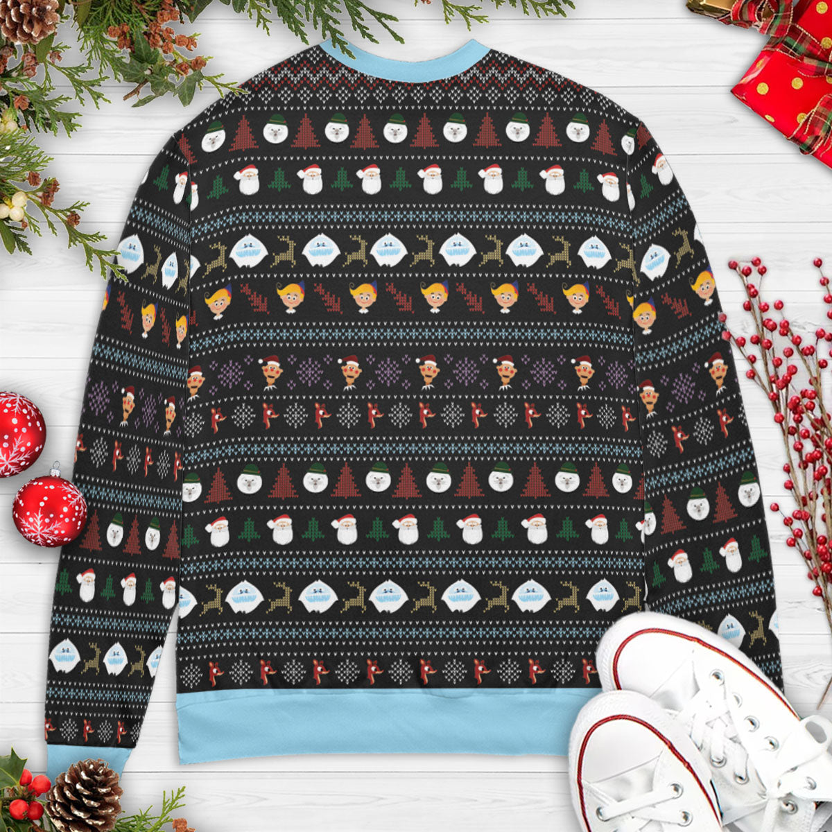 Ugly Christmas Sweatshirt - V2U87KTK
