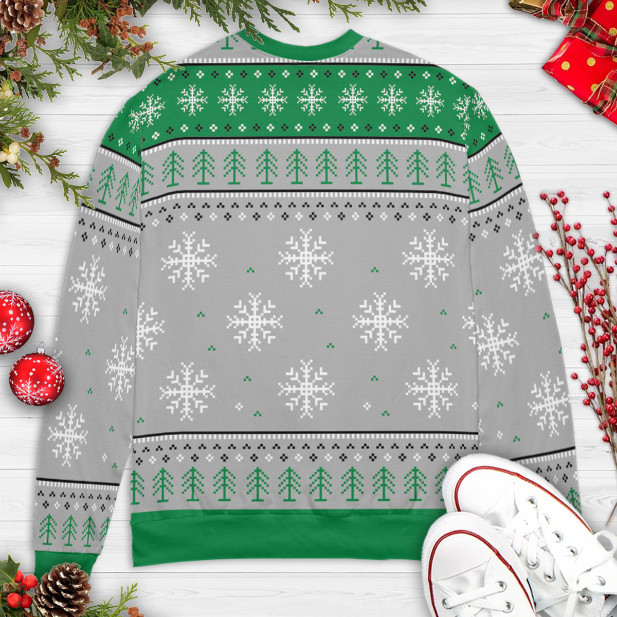 Ugly Christmas Sweatshirt - W66DXUXR