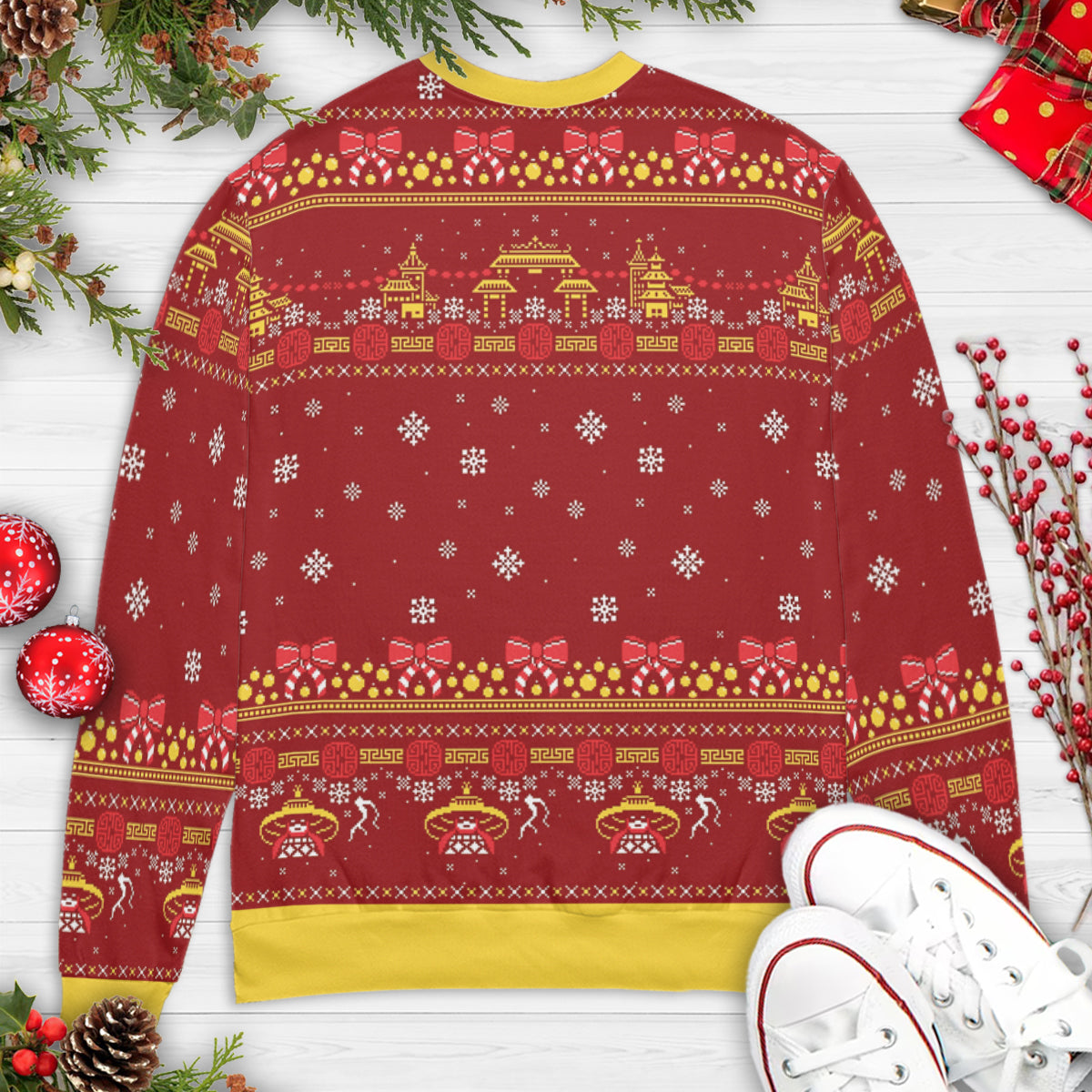 Ugly Christmas Sweatshirt - FLYZWMVH
