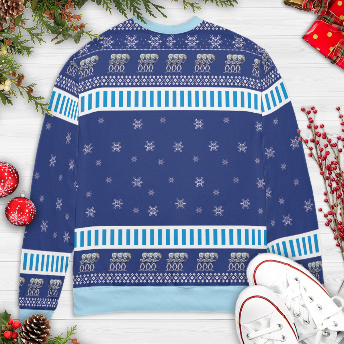 Ugly Christmas Sweatshirt - B3ALUBJZ