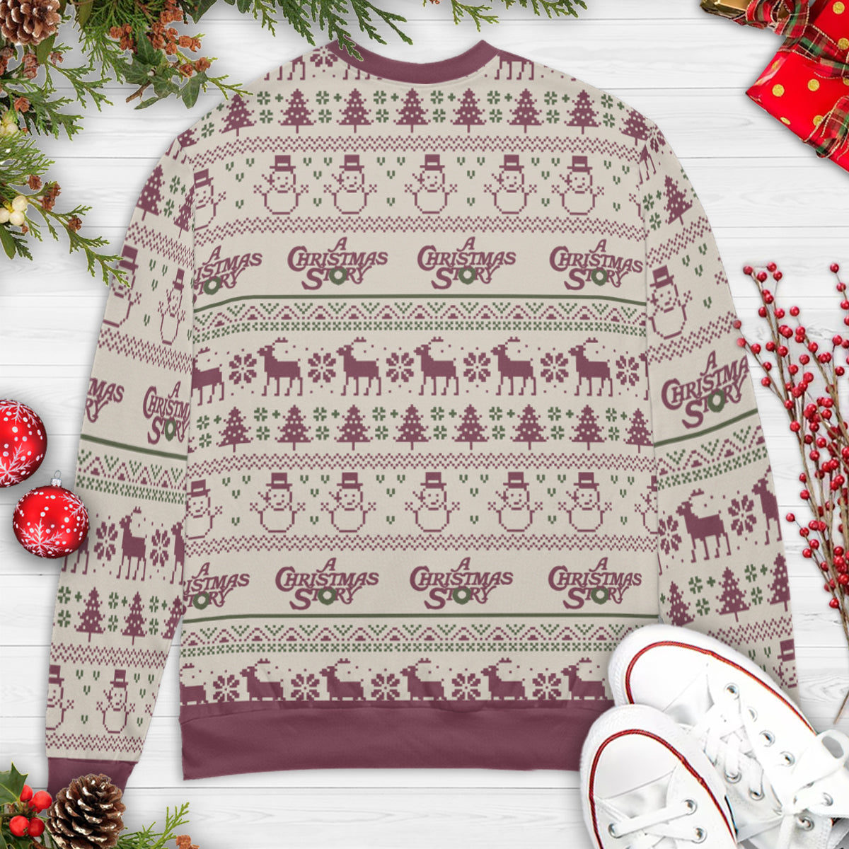 Ugly Christmas Sweatshirt - AHAMLEUC
