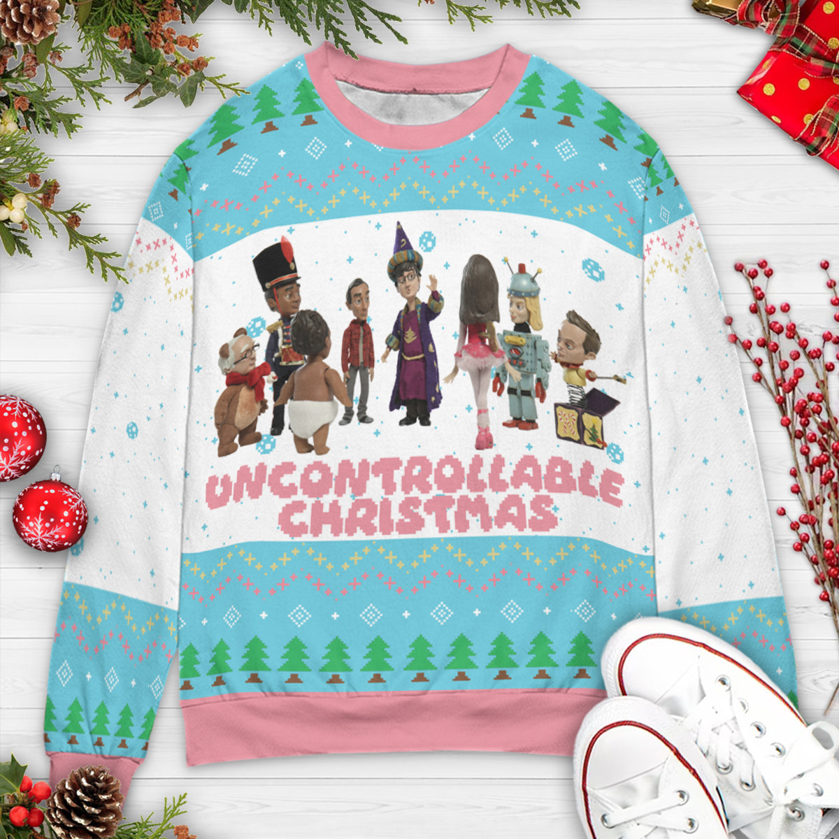 Ugly Christmas Sweatshirt - FY69B4JF