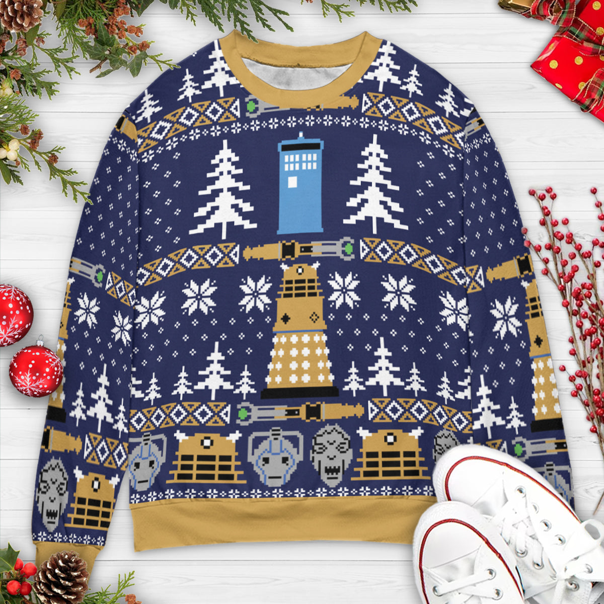 Ugly Christmas Sweatshirt - VD97ZFPD