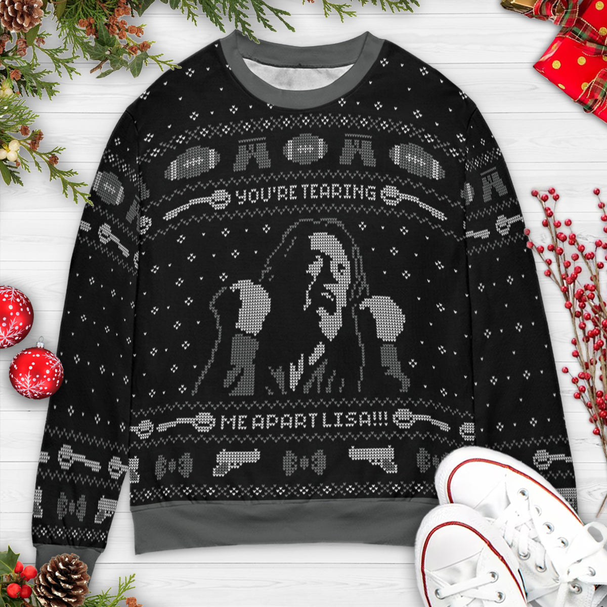 Ugly Christmas Sweatshirt - 8K42NHJ6
