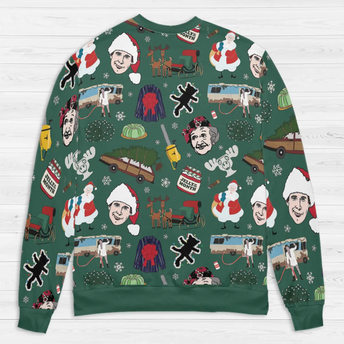 All-over Print Sweatshirt - 2C3RNUCA