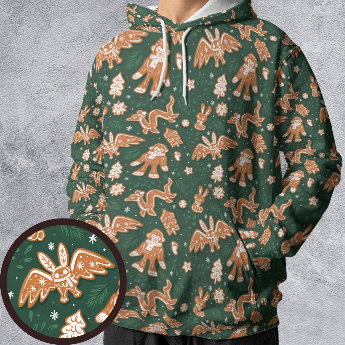 All-over Print Hoodie - 17U96G9E