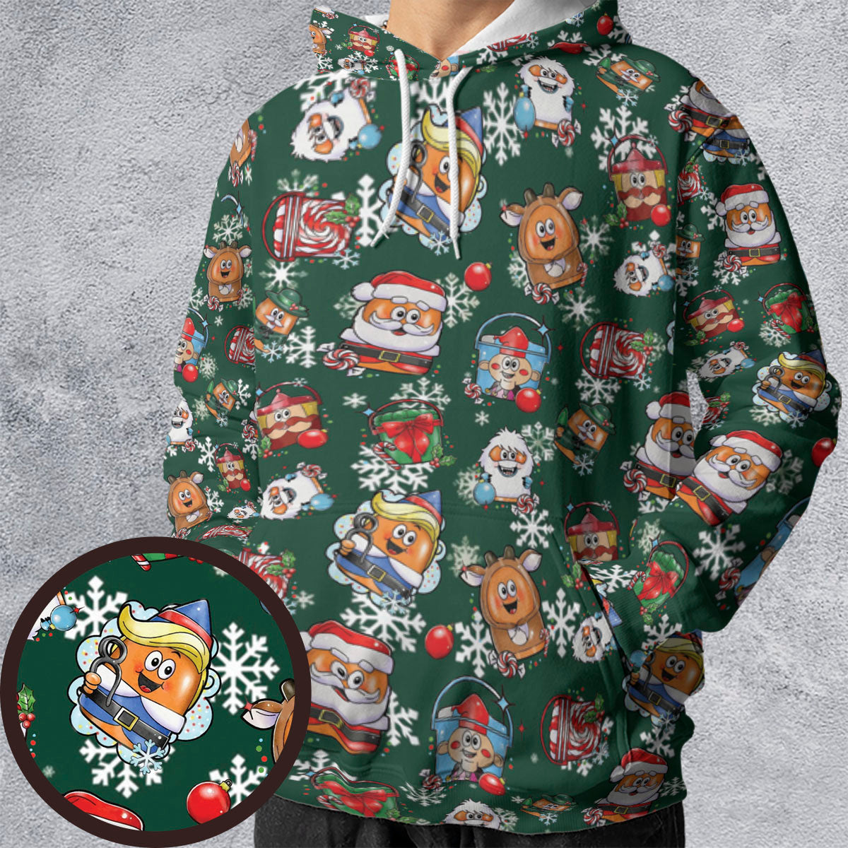 All-over Print Hoodie - BP1WF86D