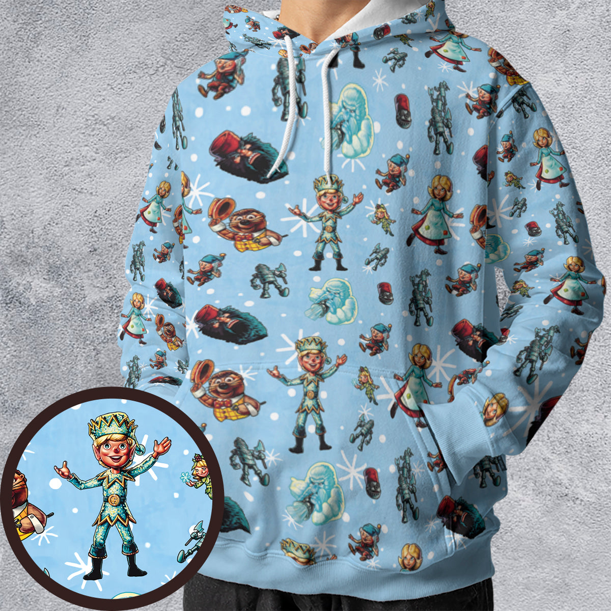 All-over Print Hoodie - CK2WW8TL