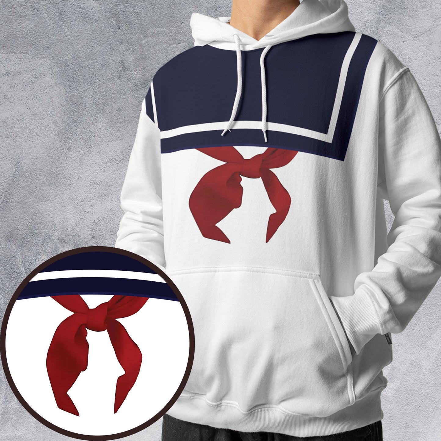 All-over Print Hoodie - HQRKKAJL