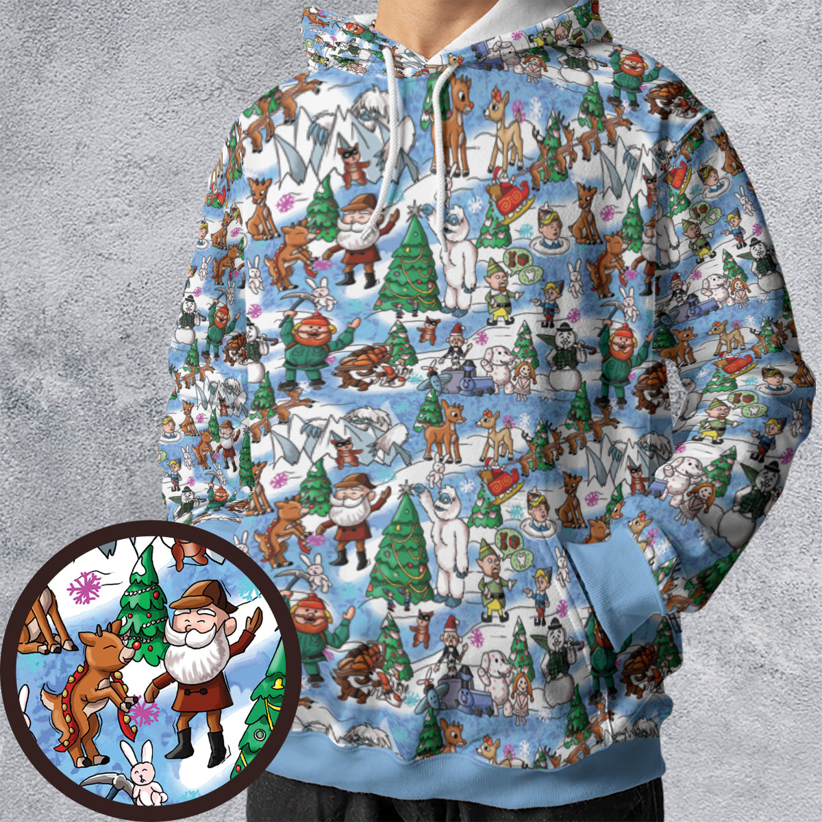 All-over Print Hoodie - EYBVAW39
