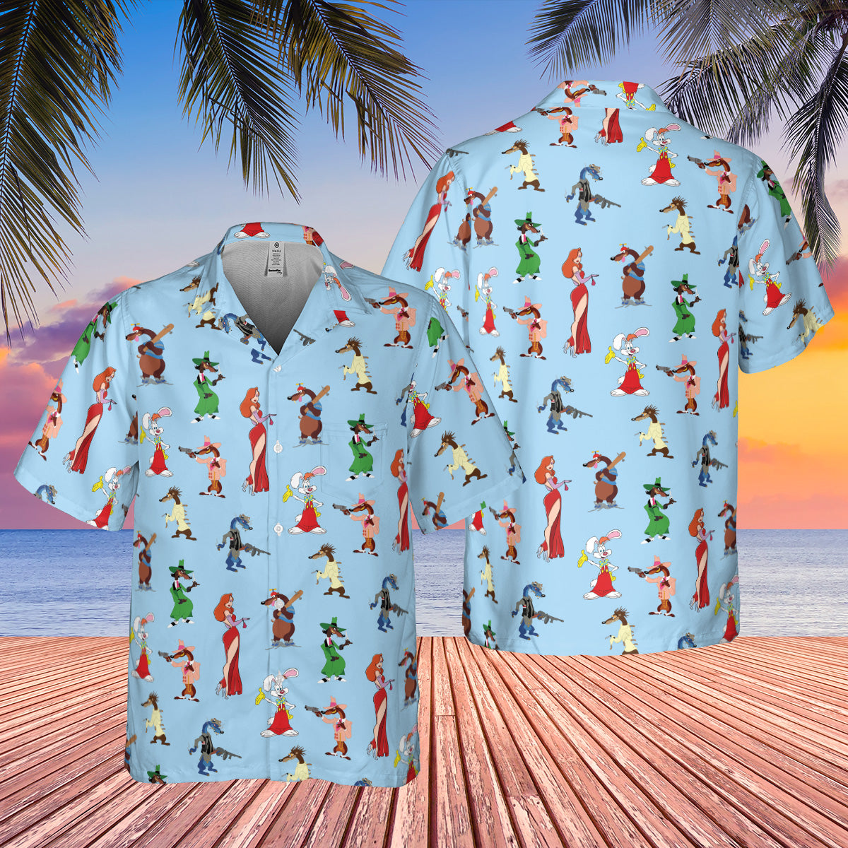 Pocket Hawaiian Shirt - 8W17WSFY