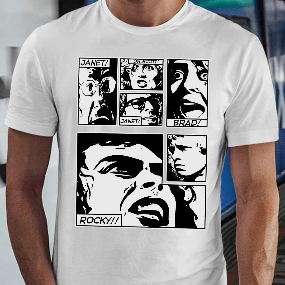 Janet! Brad! Rocky! Classic Unisex T-Shirt
