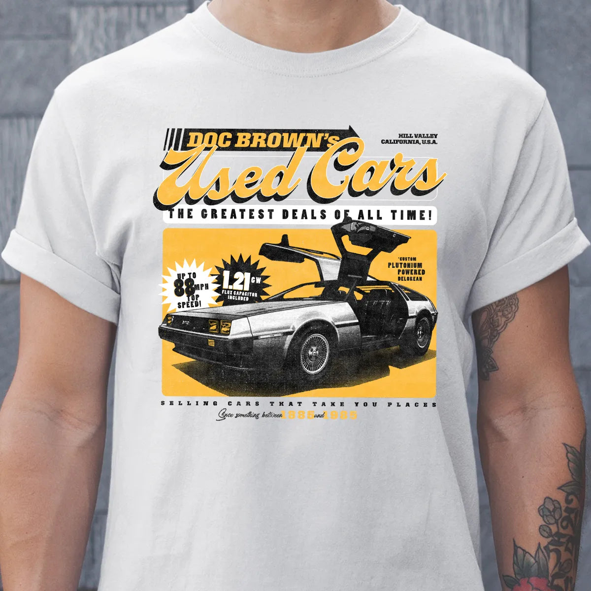 Doc Brownâ€™s Used Cars Classic Unisex T-Shirt