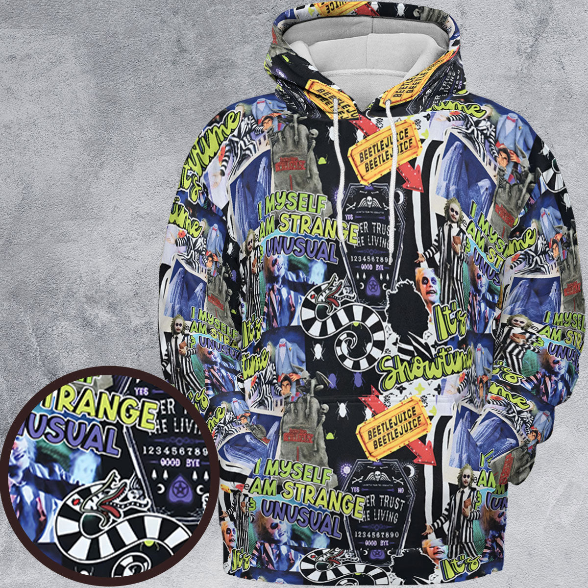 All-over Print Hoodie - LCXE5N25