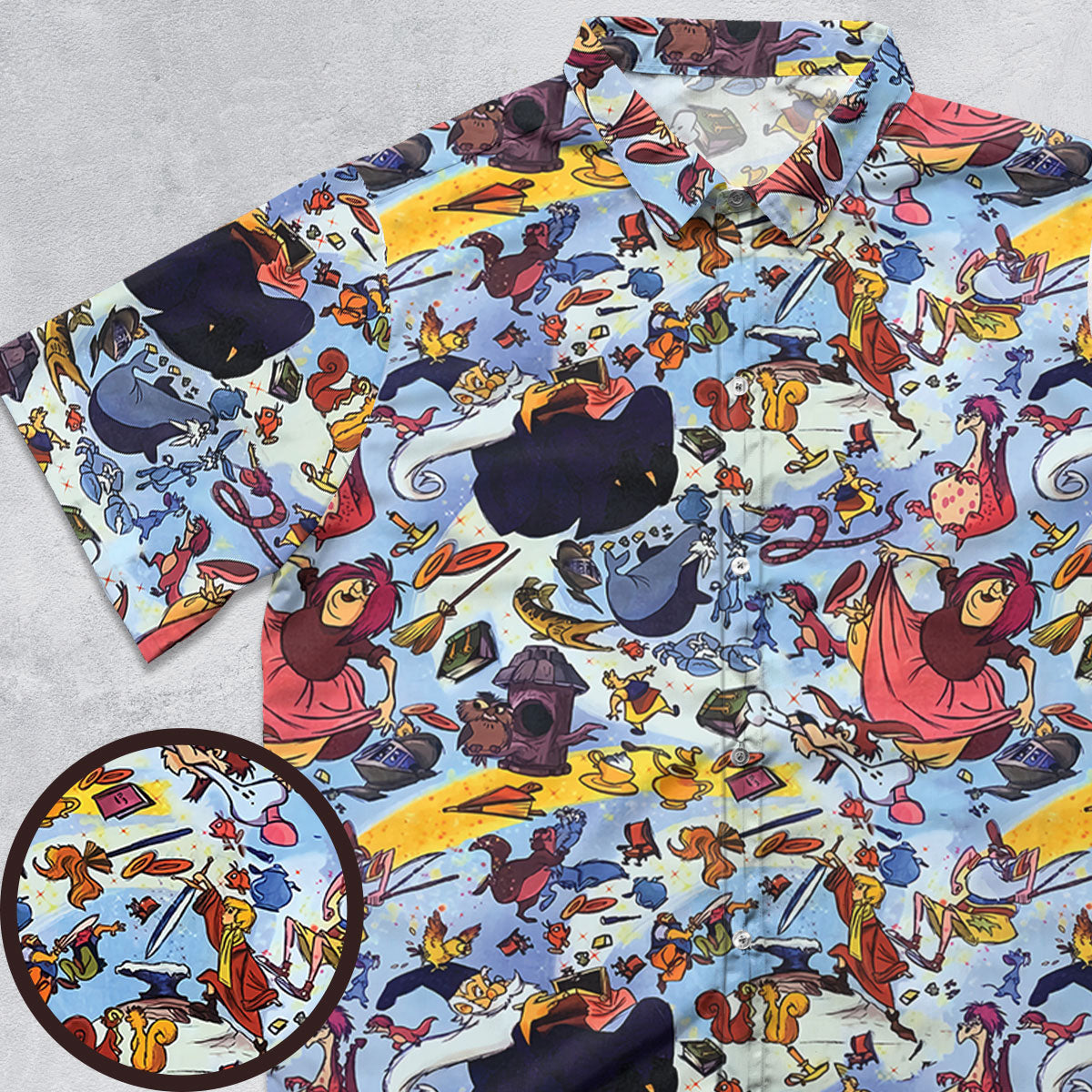 Button Down Shirt - 9FCRBLK4
