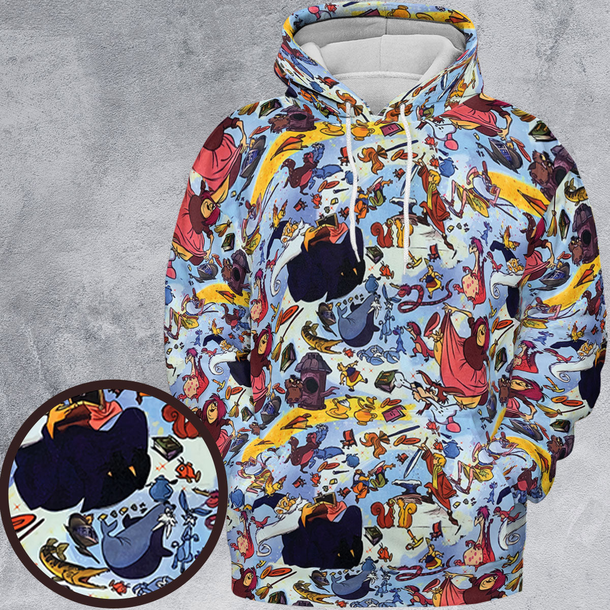 All-over Print Hoodie - YLJVE6Z4