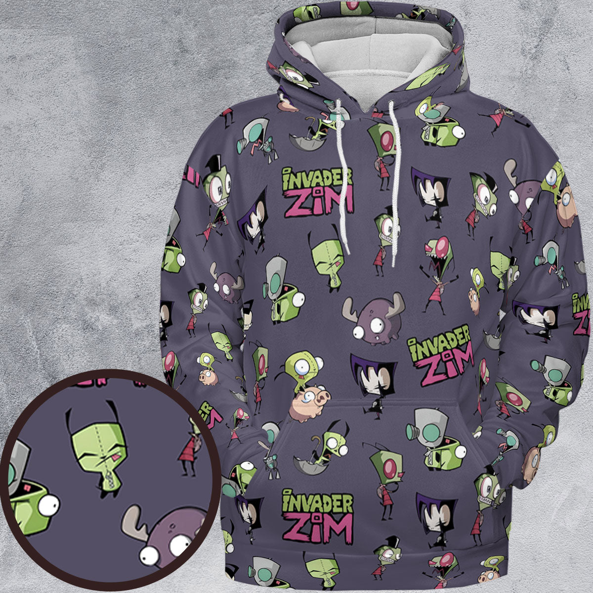 All-over Print Hoodie - L8LZYZRF