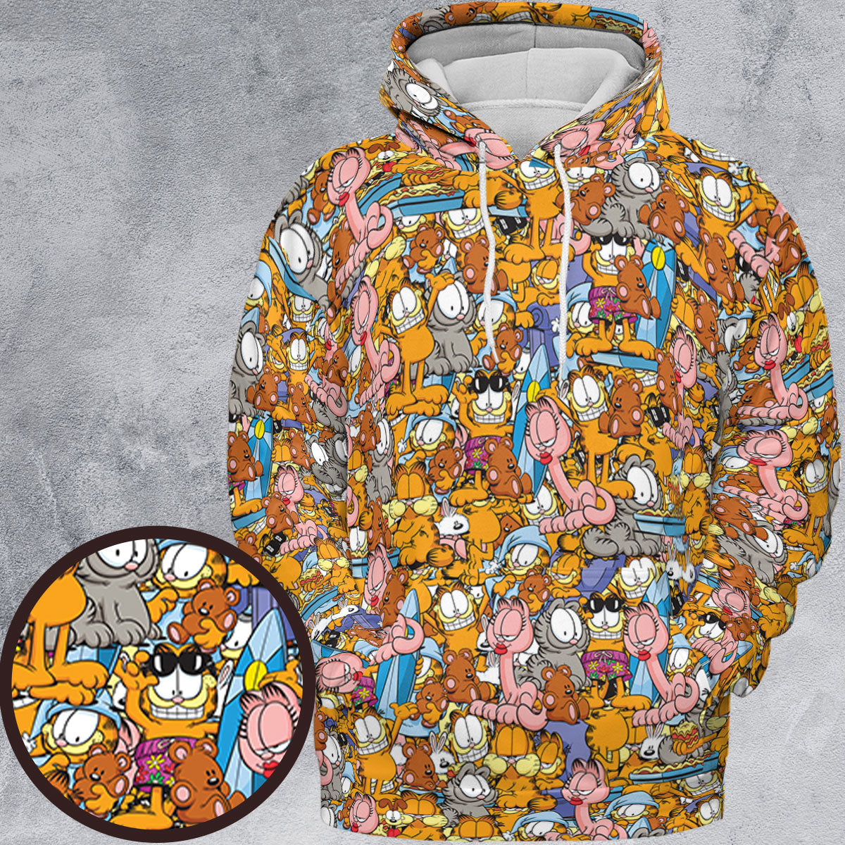All-over Print Hoodie - MUJBZ8DD