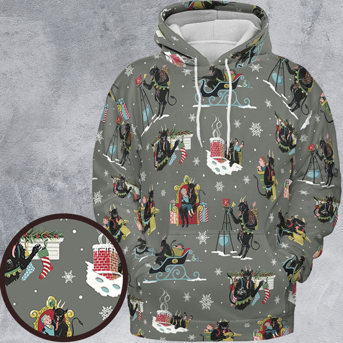 All-over Print Hoodie - CN918QUK