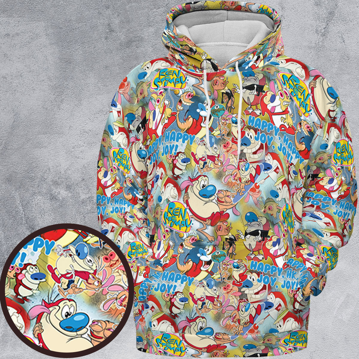All-over Print Hoodie - LAXPJ1PV