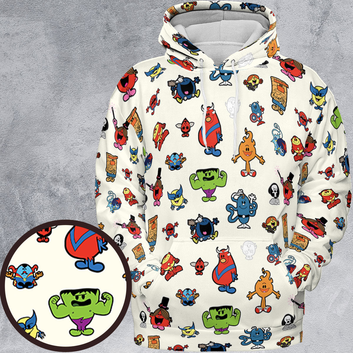 All-over Print Hoodie - 335FWSTD