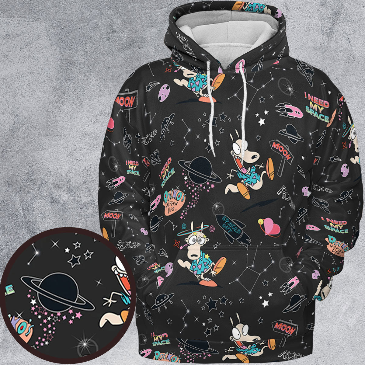 All-over Print Hoodie - MLS9K17R