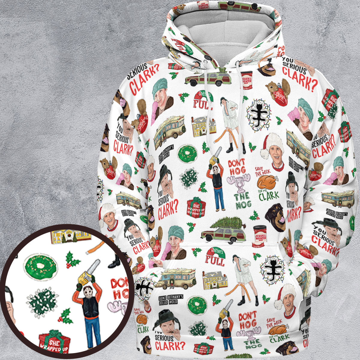 All-over Print Hoodie - GV1X74BZ