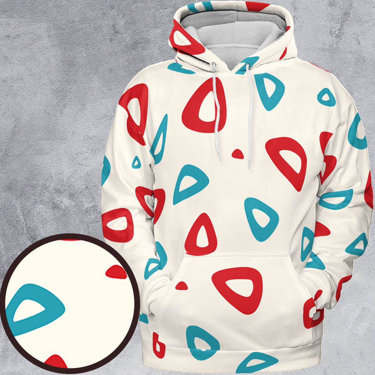 All-over Print Hoodie - UG8D2RNF