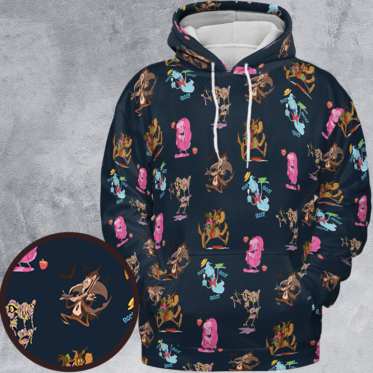 All-over Print Hoodie - SASZZMHF