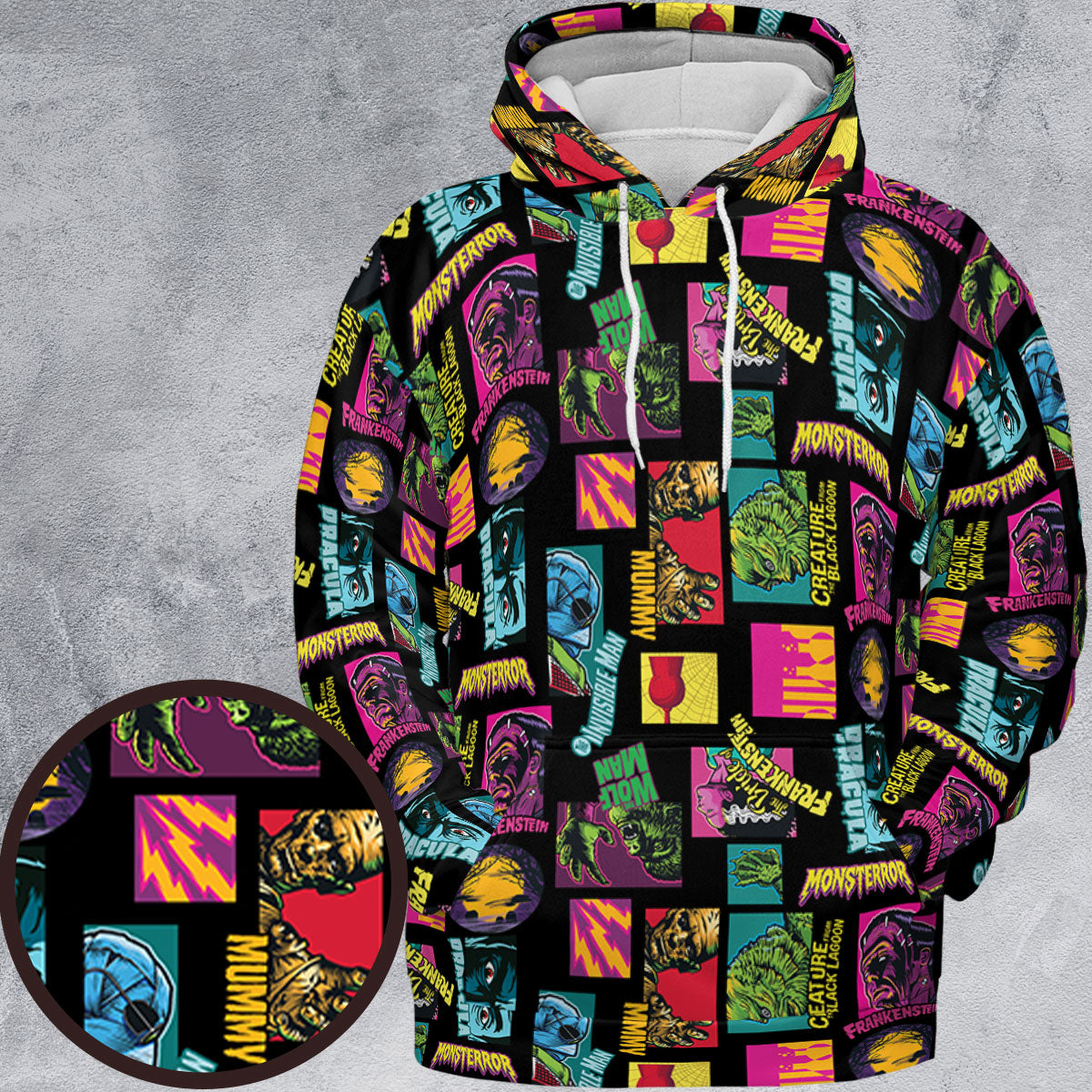 All-over Print Hoodie - U5684P3R