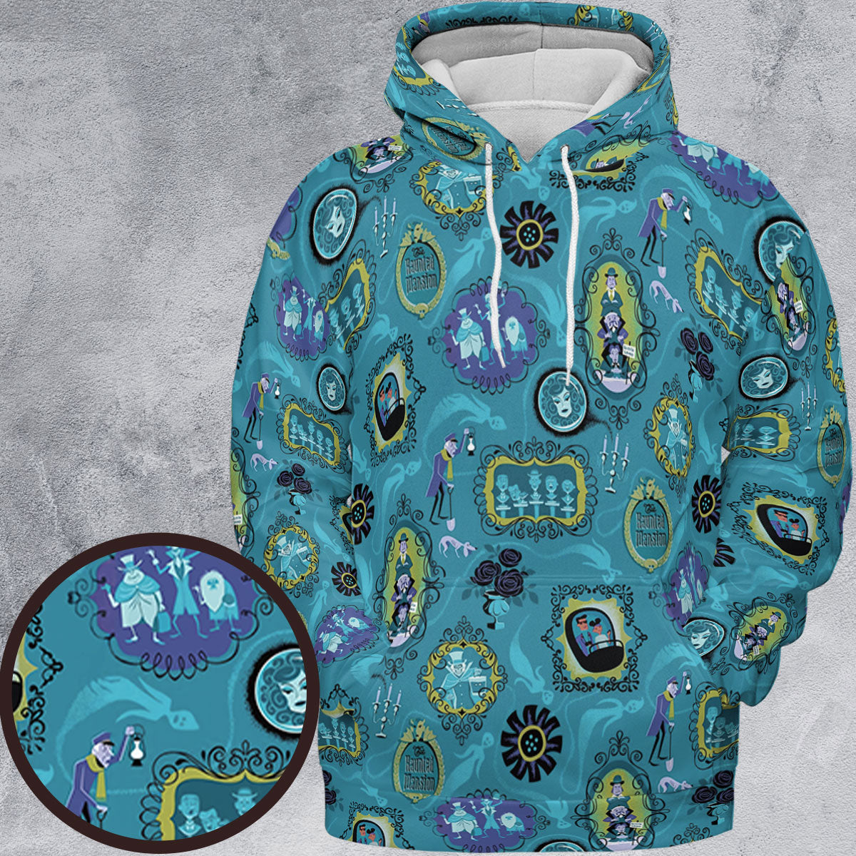 All-over Print Hoodie - 3XFD46FA