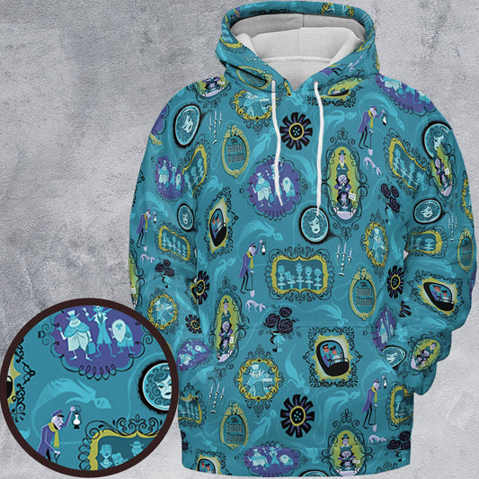 All-over Print Hoodie - 3XFD46FA