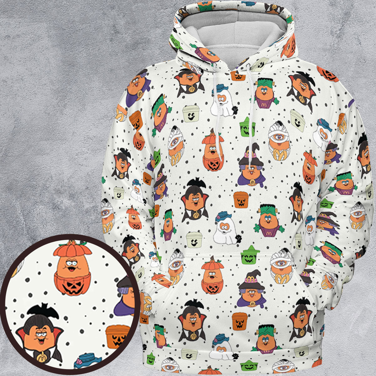 All-over Print Hoodie - RQV8YYGM