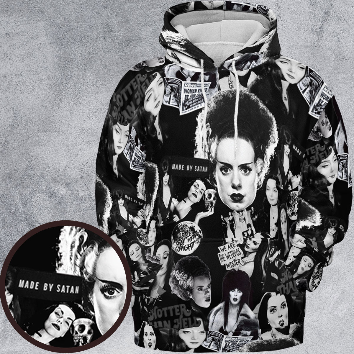 All-over Print Hoodie - C4VFE2JL
