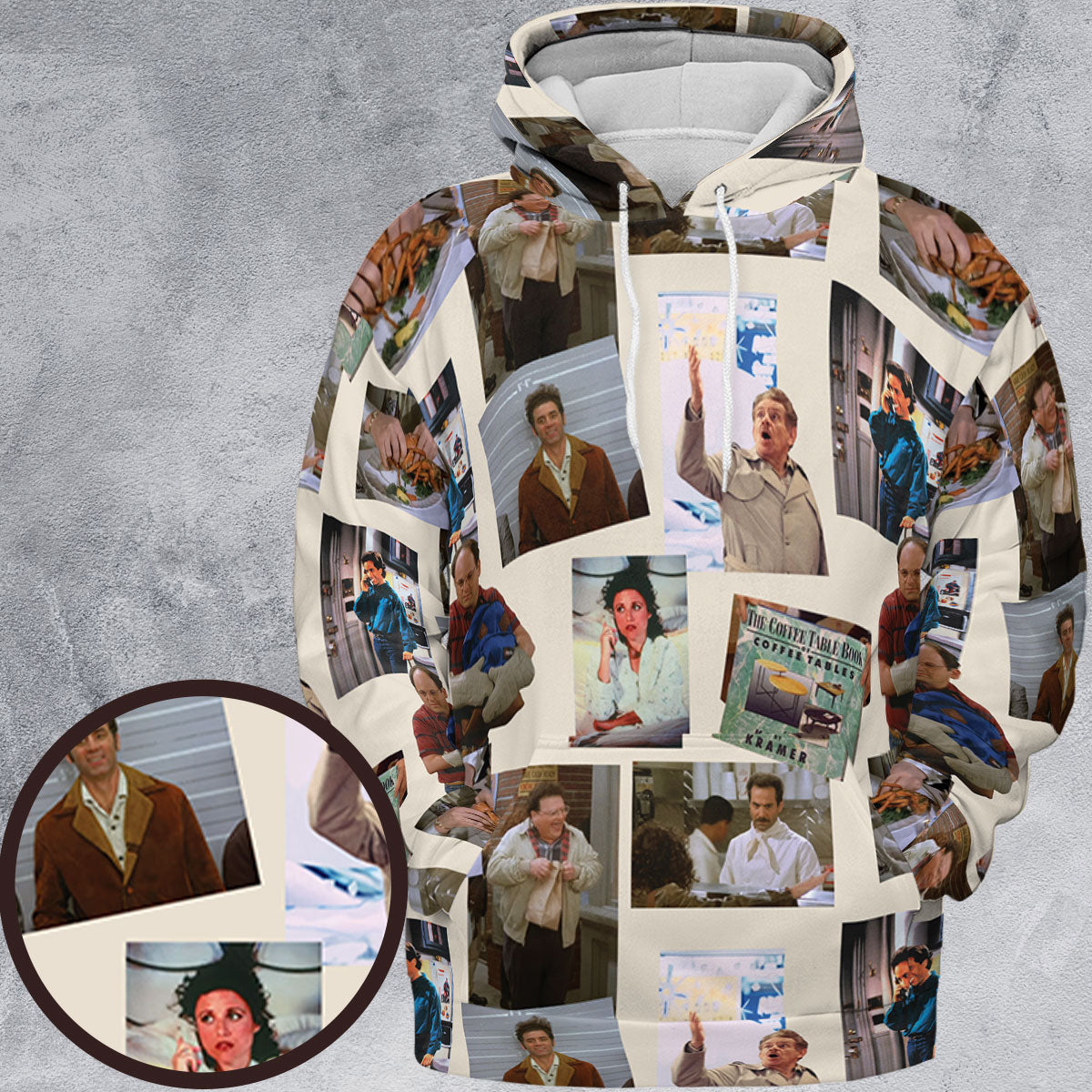 All-over Print Hoodie - B6RHN4DK