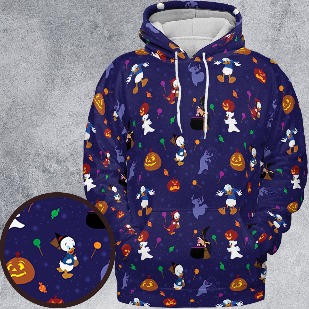 All-over Print Hoodie - XLNQSWAJ