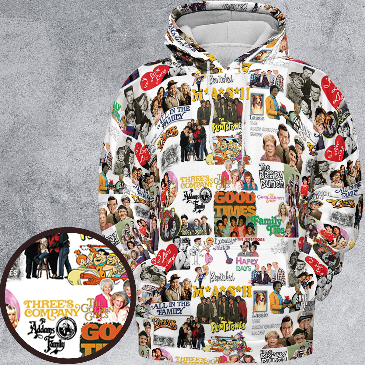 All-over Print Hoodie - P3JSSUG3