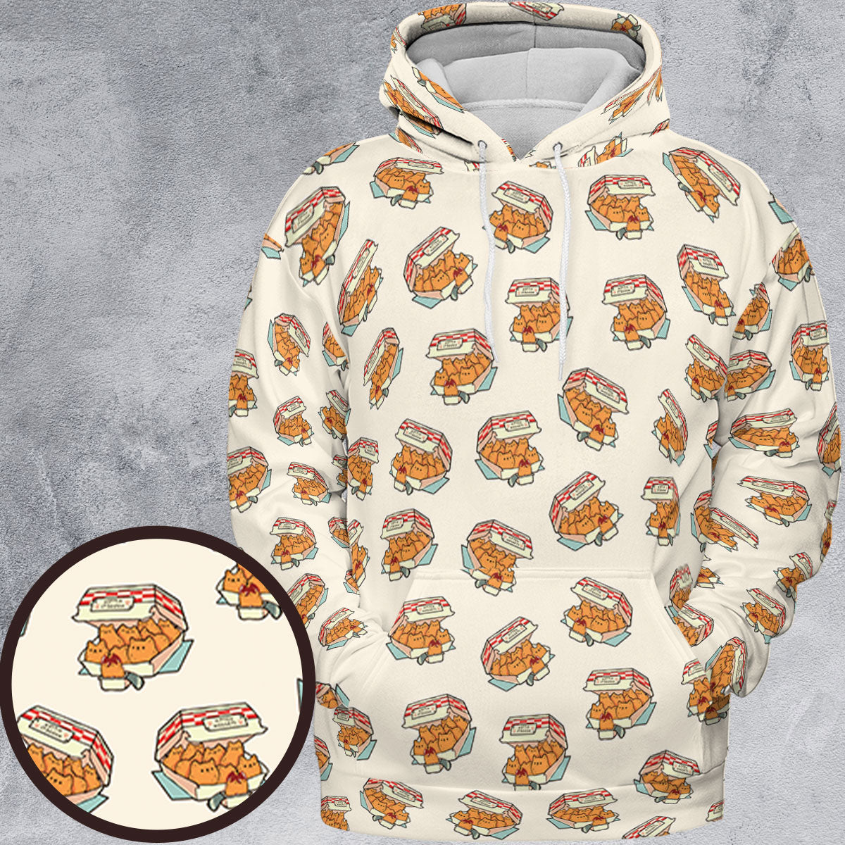 All-over Print Hoodie - QB4BYKHY