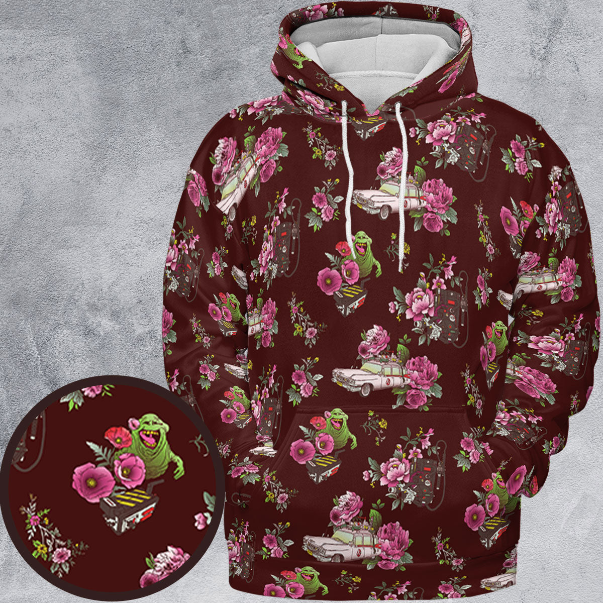 All-over Print Hoodie - 6GRTX32F