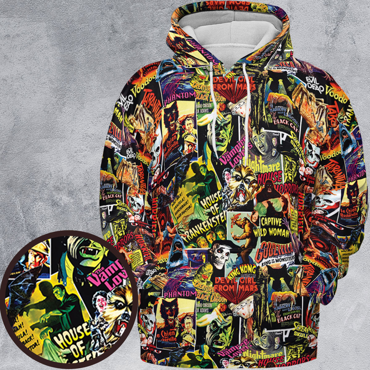 All-over Print Hoodie - X59E8ACX