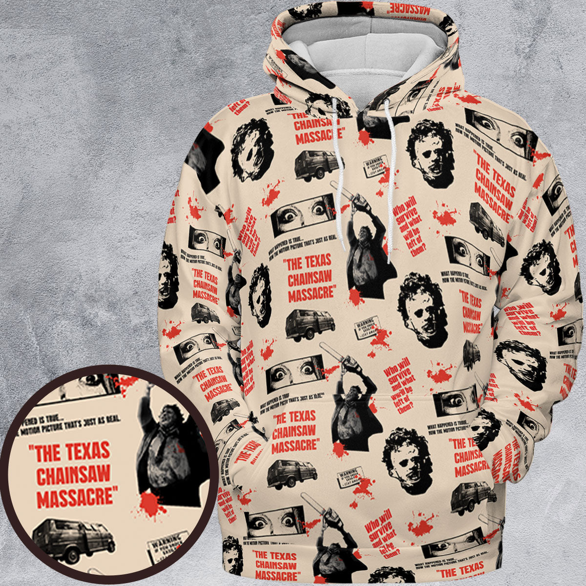 All-over Print Hoodie - X64S8AZ4