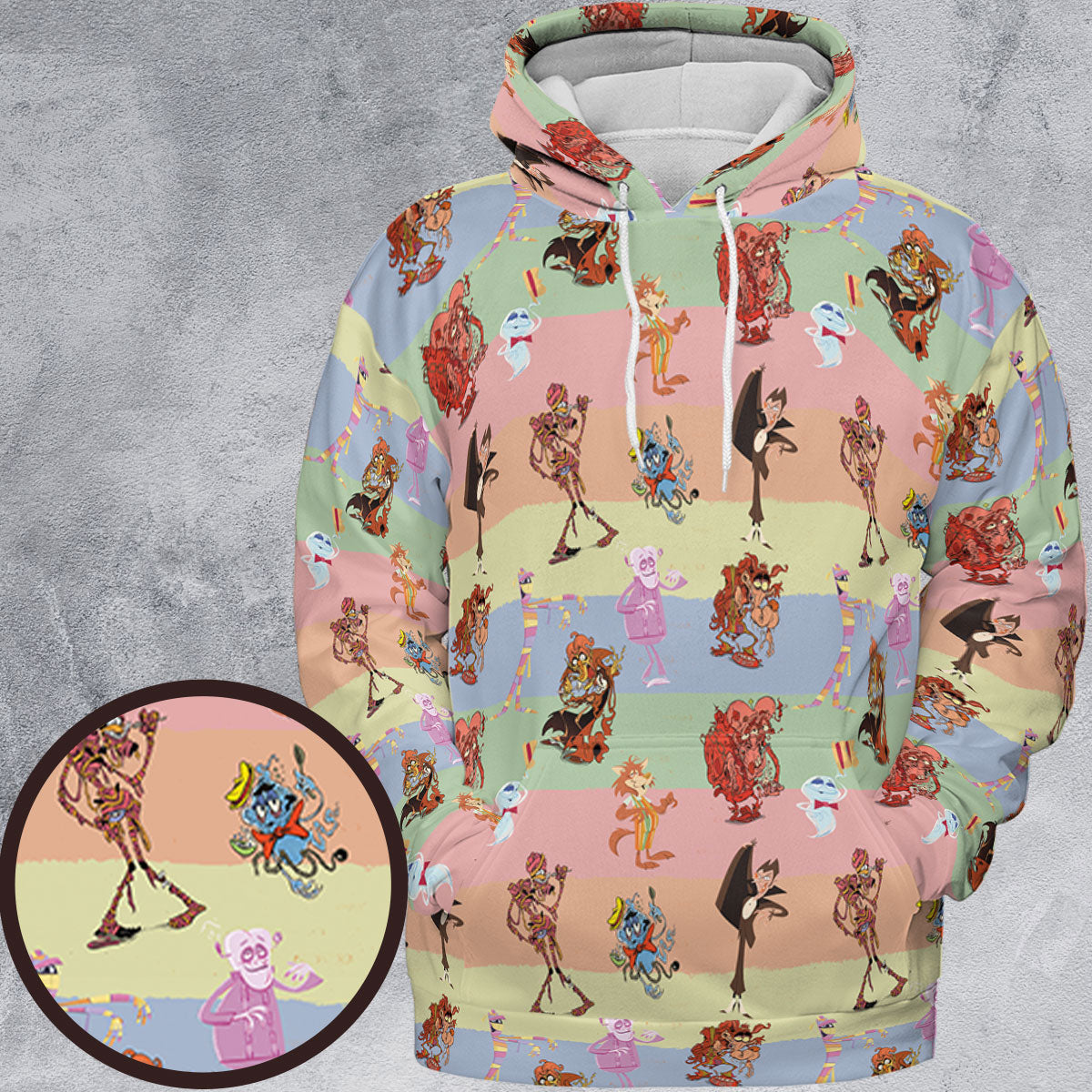 All-over Print Hoodie - NJWJG4H7
