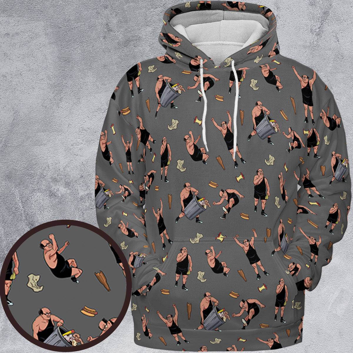 All-over Print Hoodie - TA3B74TS